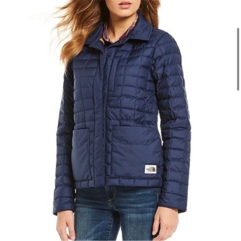 The North Face Jacket Thermoball Eco Snap Puffer in Navy